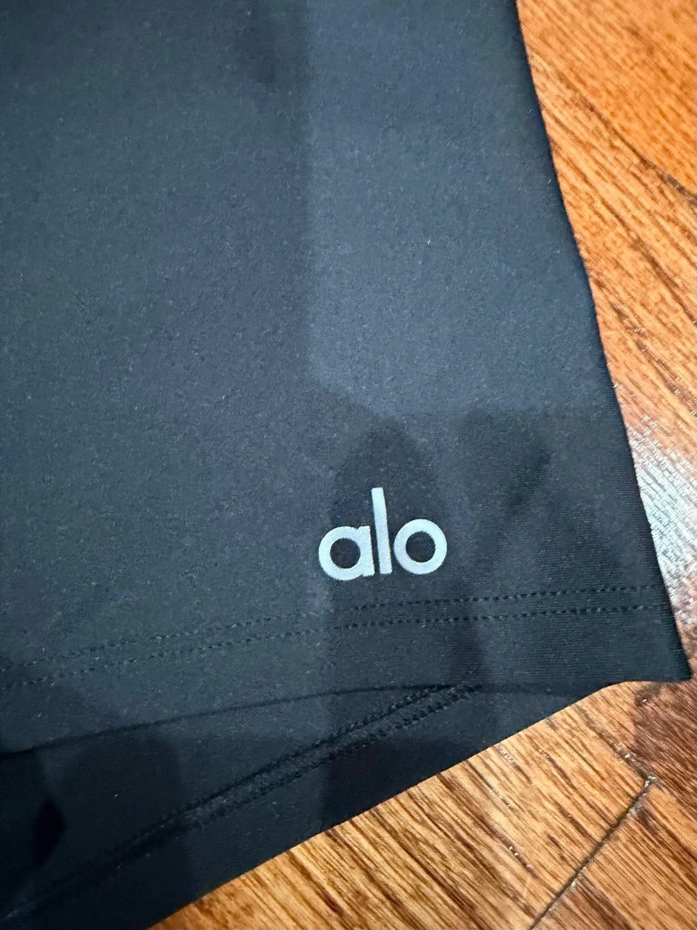 ALO Yoga Black High-Rise Bike Shorts